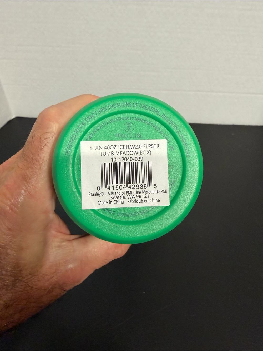 NWT Stanley 40 oz Tumbler Meadow Green Insulated Travel Cup - Picture 5 of 5